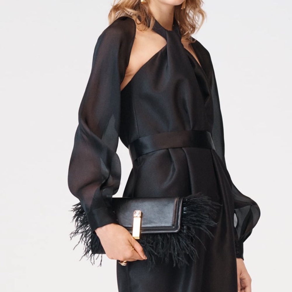 Organza sleeves